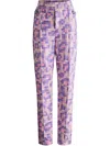Fusalp X Crosby Studio Malaga Trousers In Pink