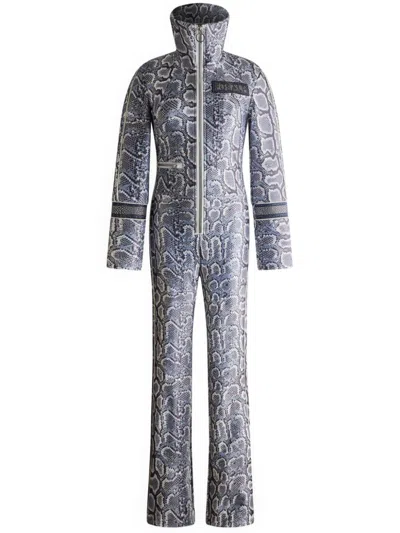 Fusalp X Swarovski Maria Ski Suit In Blue
