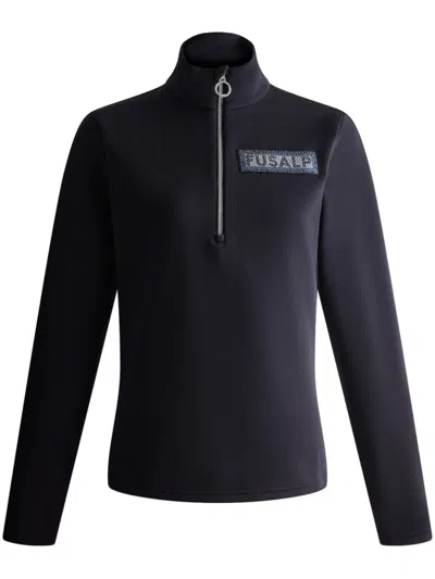 Fusalp X Swarovski Orion Ski Sweatshirt In Black