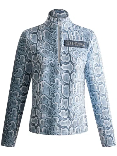 Fusalp X Swarovski Orion Top In Blue