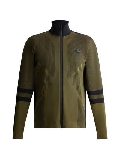 Fusalp Zip-fastening Sweatshirt In Green