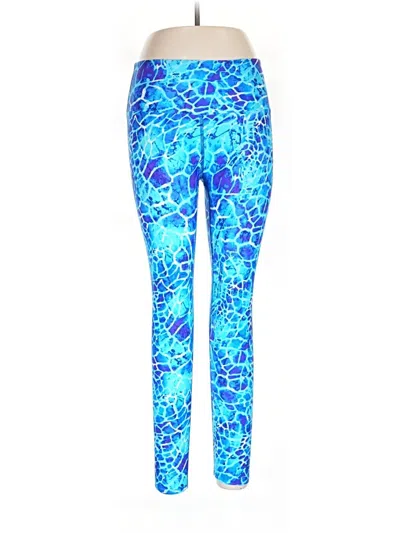 Pre-owned Fused Hawaii Active Pants In Blue