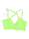 Fused Hawaii Swimsuit Top Green Swimwear In Green