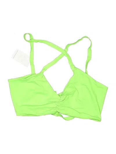 Fused Hawaii Swimsuit Top Green Swimwear