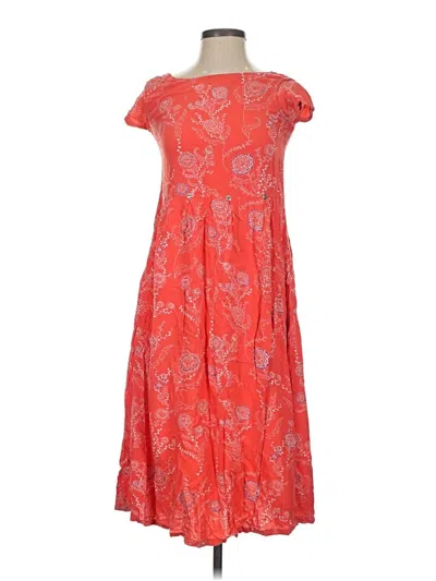 Pre-owned Fusion Casual Dress In Red