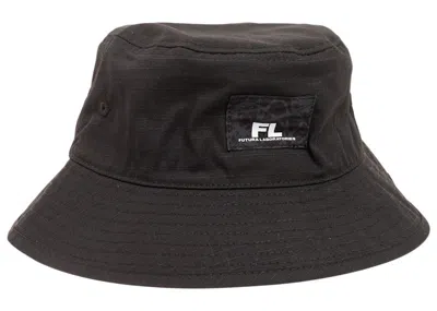 Pre-owned Futura Laboratories Men's  Bucket Hat In Black