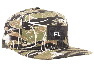 Pre-owned Futura Laboratories Men's  Snapback Cap In Camo