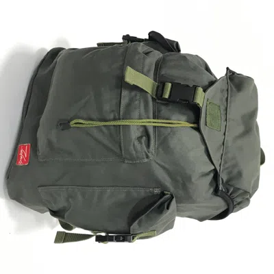 Pre-owned Futura X Futura 2000 Futura Laboratories Military Backpack Olive