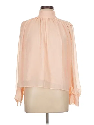 Pre-owned Future Collective 3/4 Sleeve Blouse In Pink
