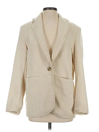 Pre-owned Future Collective Blazer Jacket In Ivory