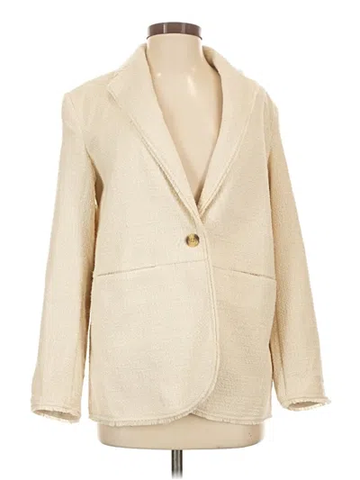 Pre-owned Future Collective Blazer Jacket In Ivory