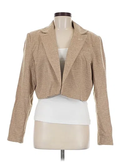 Pre-owned Future Collective Blazer Jacket In Tan