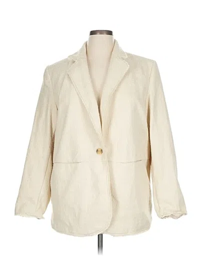 Future Collective Blazer Jacket In White