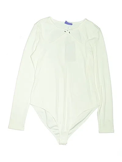 Pre-owned Future Collective Bodysuit In Ivory