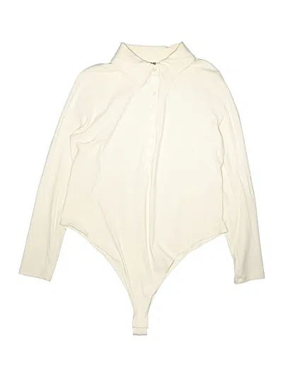 Pre-owned Future Collective Bodysuit In Ivory