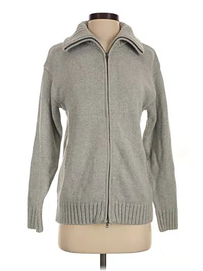 Pre-owned Future Collective Cardigan Sweater In Gray