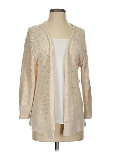 Pre-owned Future Collective Cardigan Sweater In Ivory