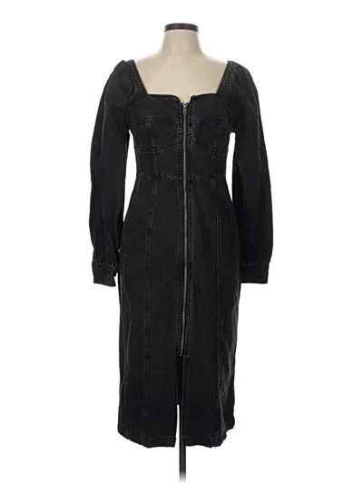 Pre-owned Future Collective Casual Dress In Black