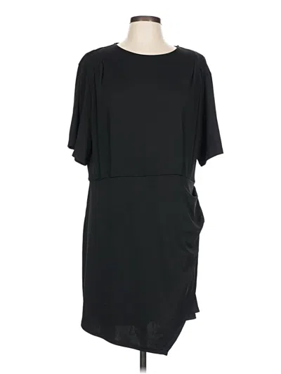 Pre-owned Future Collective Casual Dress In Black