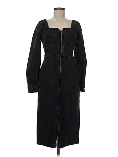 Pre-owned Future Collective Casual Dress In Black
