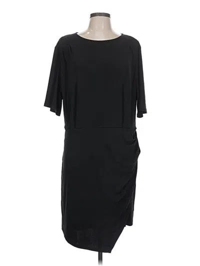 Future Collective Casual Dress In Black