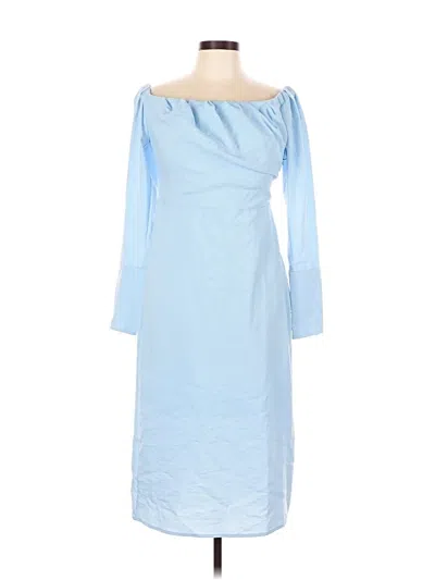 Pre-owned Future Collective Casual Dress In Blue