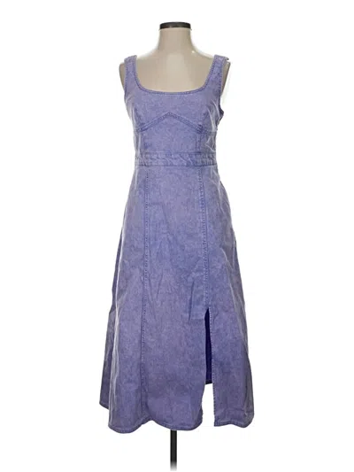 Pre-owned Future Collective Casual Dress In Blue