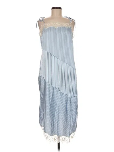 Pre-owned Future Collective Casual Dress In Blue