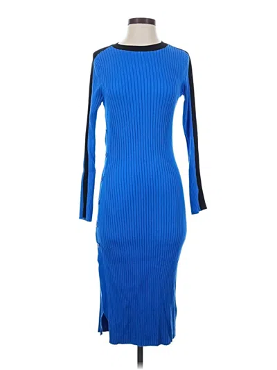 Pre-owned Future Collective Casual Dress In Blue