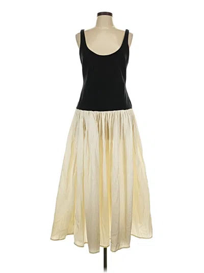 Pre-owned Future Collective Casual Dress In Gold