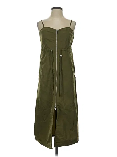 Pre-owned Future Collective Casual Dress In Green