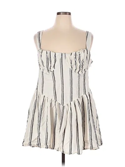 Pre-owned Future Collective Casual Dress In Ivory