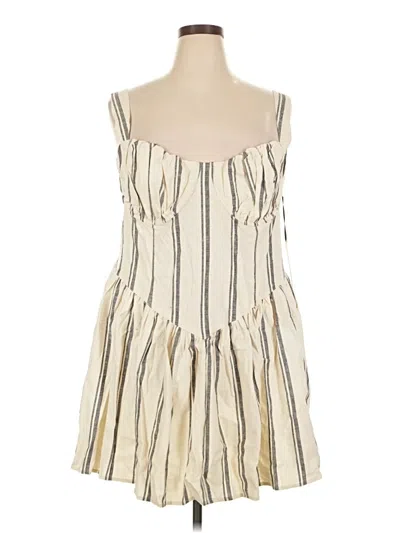 Pre-owned Future Collective Casual Dress In Ivory