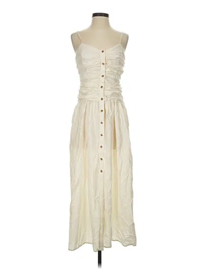 Pre-owned Future Collective Casual Dress In Ivory