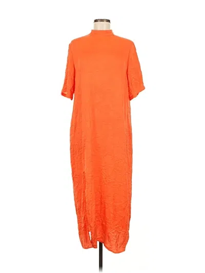 Pre-owned Future Collective Casual Dress In Orange