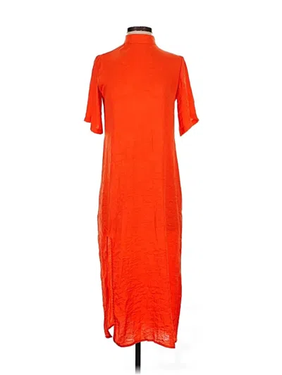 Pre-owned Future Collective Casual Dress In Orange