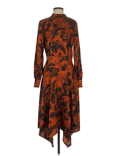 Pre-owned Future Collective Casual Dress In Orange
