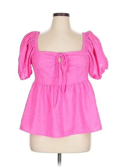 Pre-owned Future Collective Casual Dress In Pink