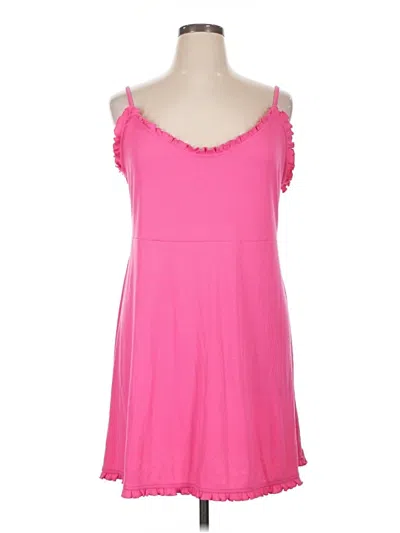 Pre-owned Future Collective Casual Dress In Pink