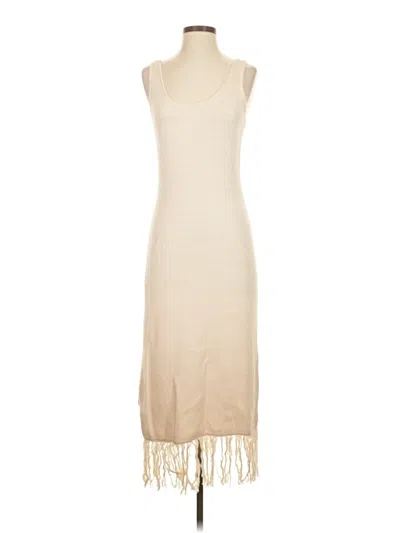 Pre-owned Future Collective Casual Dress In Tan
