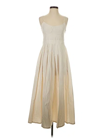 Pre-owned Future Collective Casual Dress In Tan