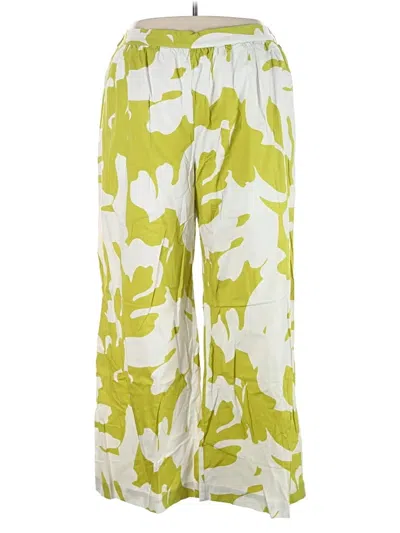 Pre-owned Future Collective Casual Pants In Green