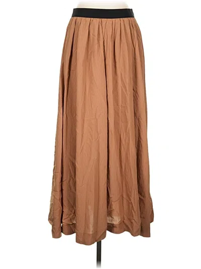 Pre-owned Future Collective Casual Skirt In Brown