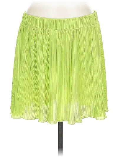 Pre-owned Future Collective Casual Skirt In Green