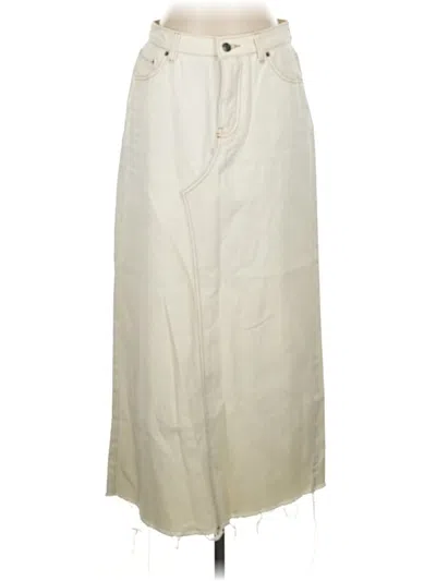 Pre-owned Future Collective Casual Skirt In Ivory