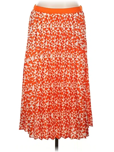 Pre-owned Future Collective Casual Skirt In Orange