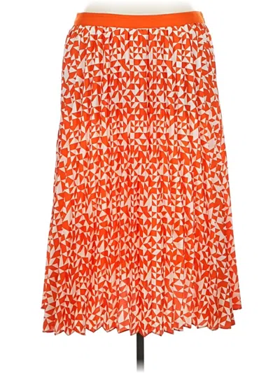 Pre-owned Future Collective Casual Skirt In Orange