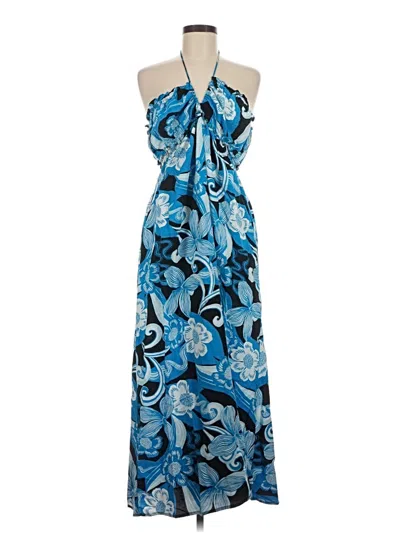 Pre-owned Future Collective Cocktail Dress In Blue