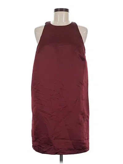Pre-owned Future Collective Cocktail Dress In Burgundy