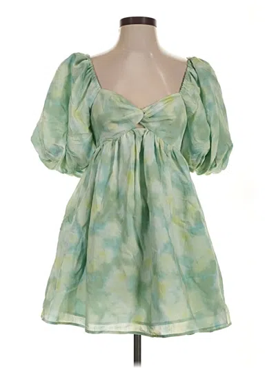 Pre-owned Future Collective Cocktail Dress In Green
